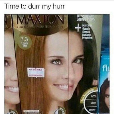 time to dur my hurr meme