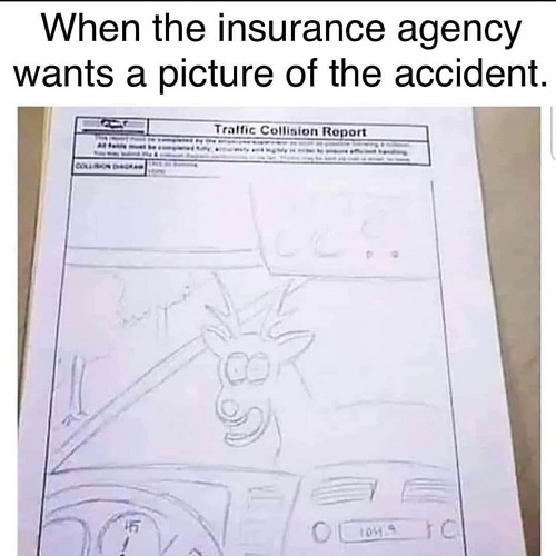 Accident meme