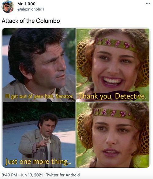 Star Wars Columbo meme