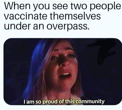 proud community meme