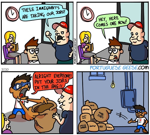 Stealing our jobs comic