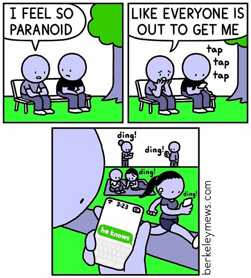 paranoid comic