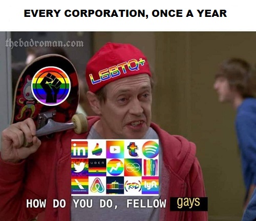 Gay pride meme