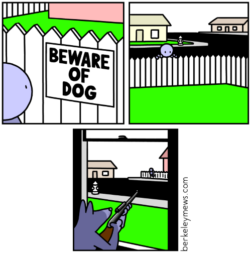 beware of dog comic