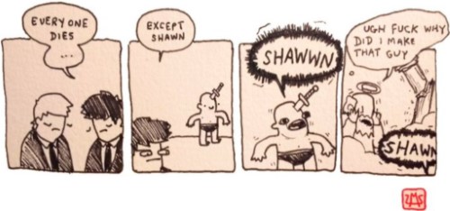 shawn! daily demented comic