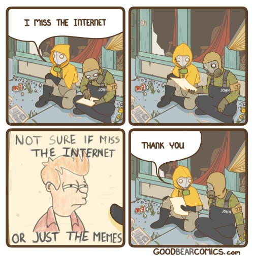 miss the internet