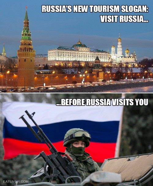 visit russia meme