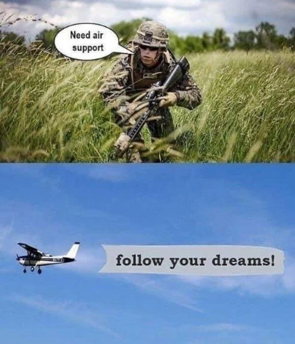 air support meme