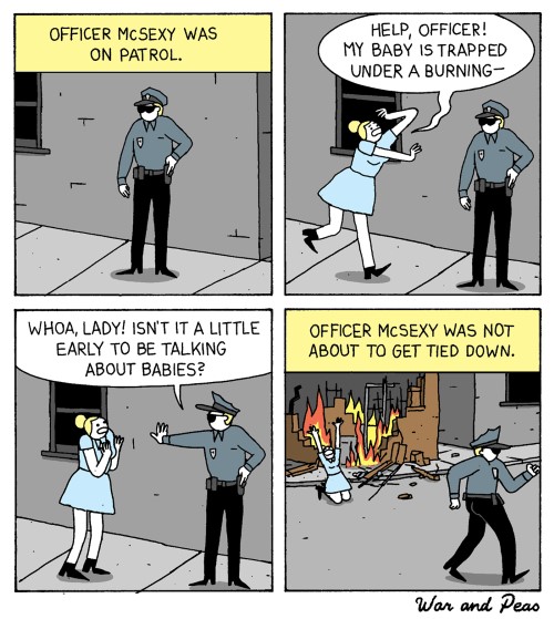 Officer McSexy Comic