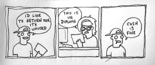 Diiploma comic