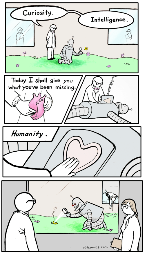 robot heart comic