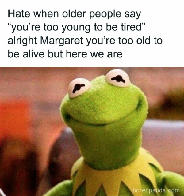 Too old meme